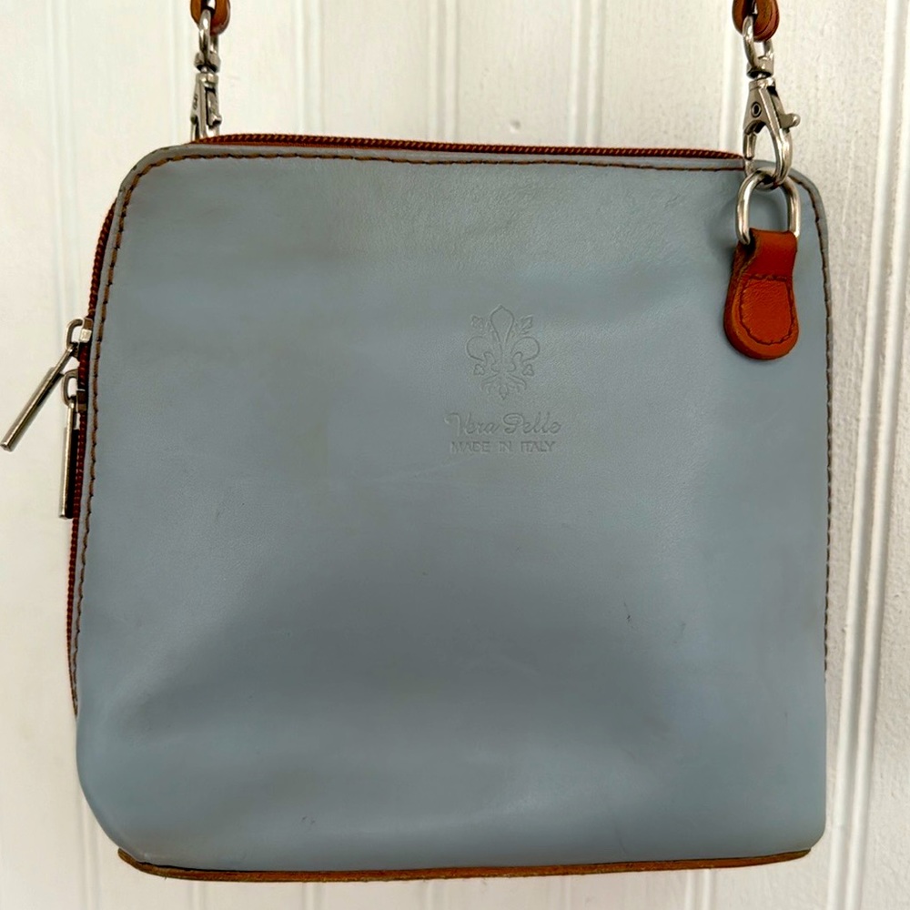 Vera Pelle Crossbody Leather Bag